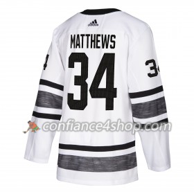 Adidas Maillot de Hockey Toronto Maple Leafs Auston Matthews 34 2019 All-Star Blanc Authentic - Homme